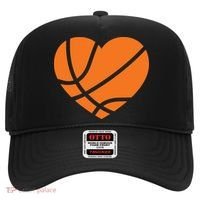 Cute Basketball Heart Hat thumb 0