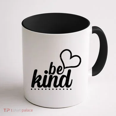 Cute Be Kind Kindness Awareness Coffee Mug back