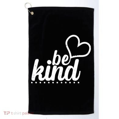 Cute Be Kind Kindness Awareness Golf Towel