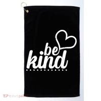 Cute Be Kind Kindness Awareness Golf Towel thumb 0