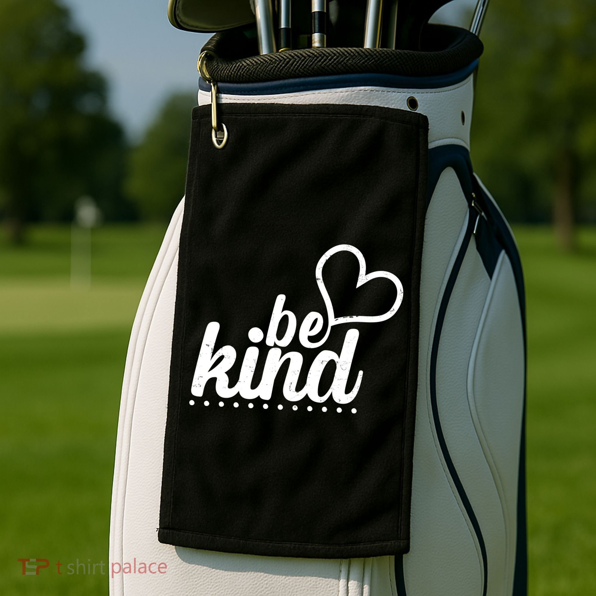 Cute Be Kind Kindness Awareness Golf Towel