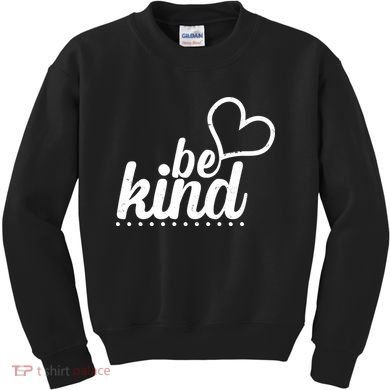 Cute Be Kind Kindness Awareness Kids Sweatshirt
