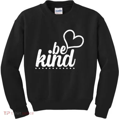 Cute Be Kind Kindness Awareness Kids Sweatshirt
