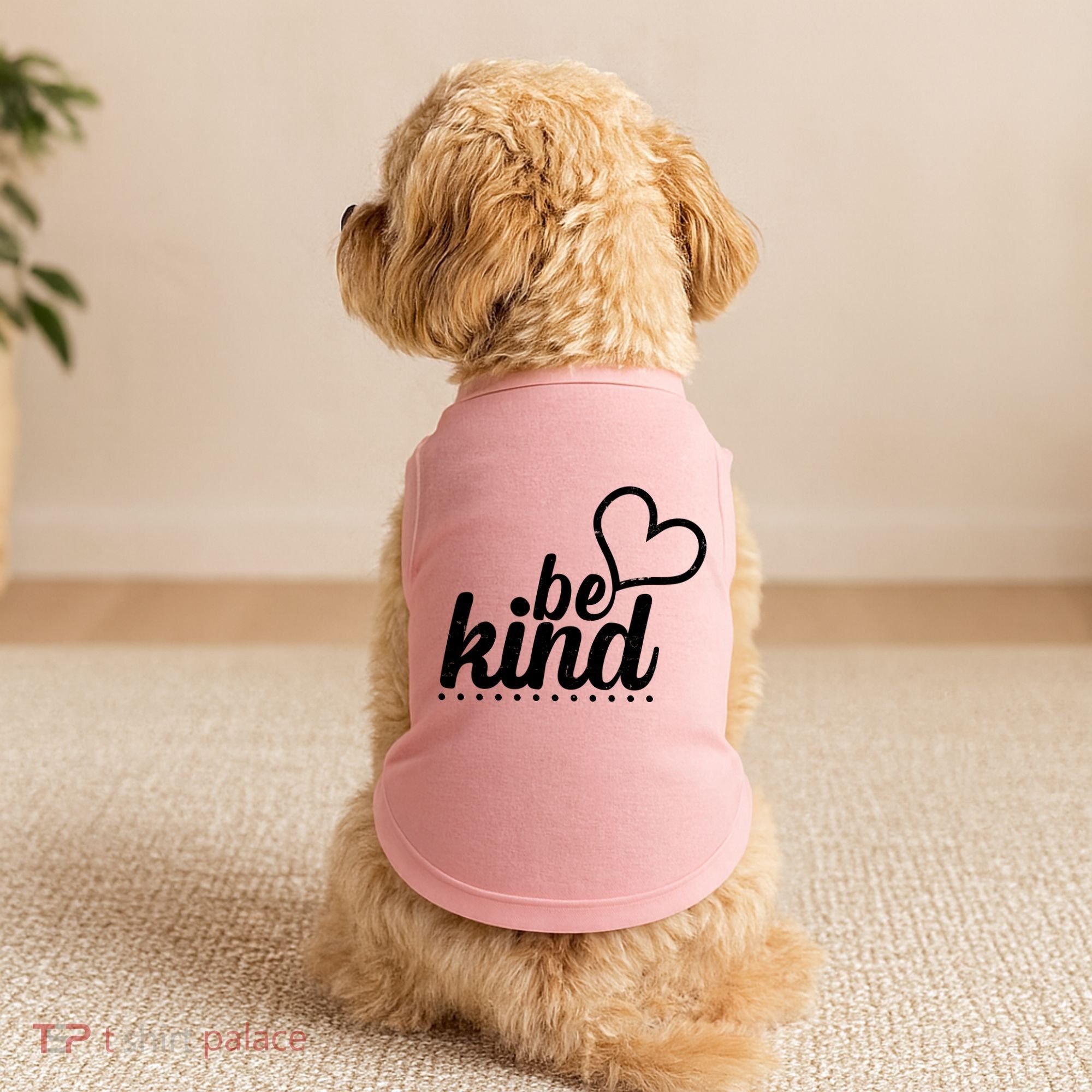 Cute Be Kind Kindness Awareness Doggie Tank