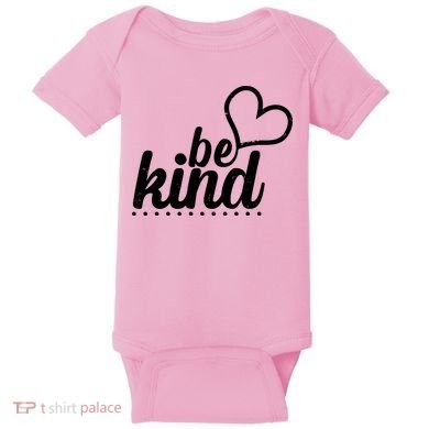 Cute Be Kind Kindness Awareness Baby Bodysuit