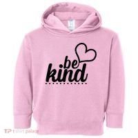 Cute Be Kind Kindness Awareness Toddler Hoodie thumb 0