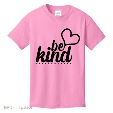 Cute Be Kind Kindness Awareness Kids T-Shirt