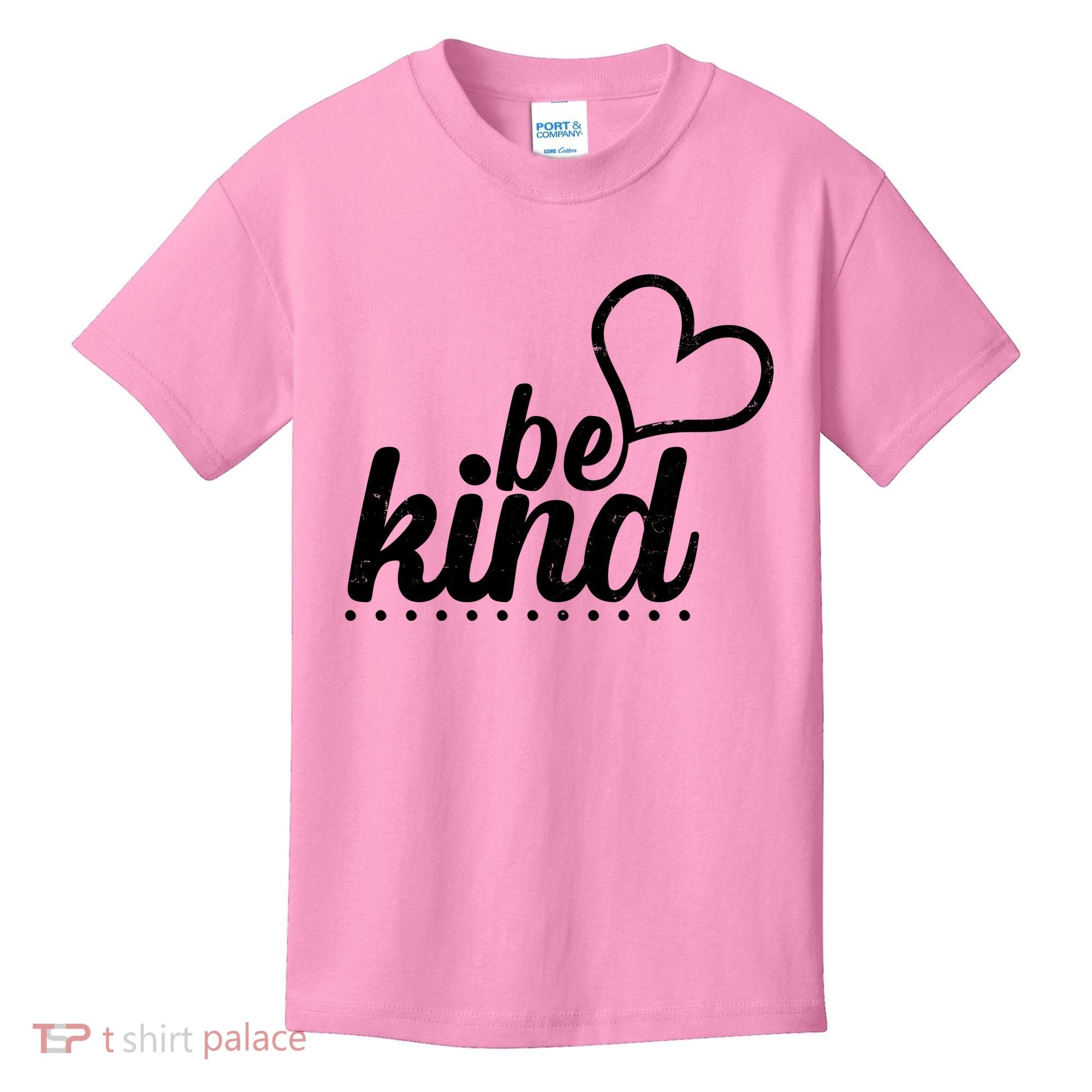 Cute Be Kind Kindness Awareness Kids T-Shirt