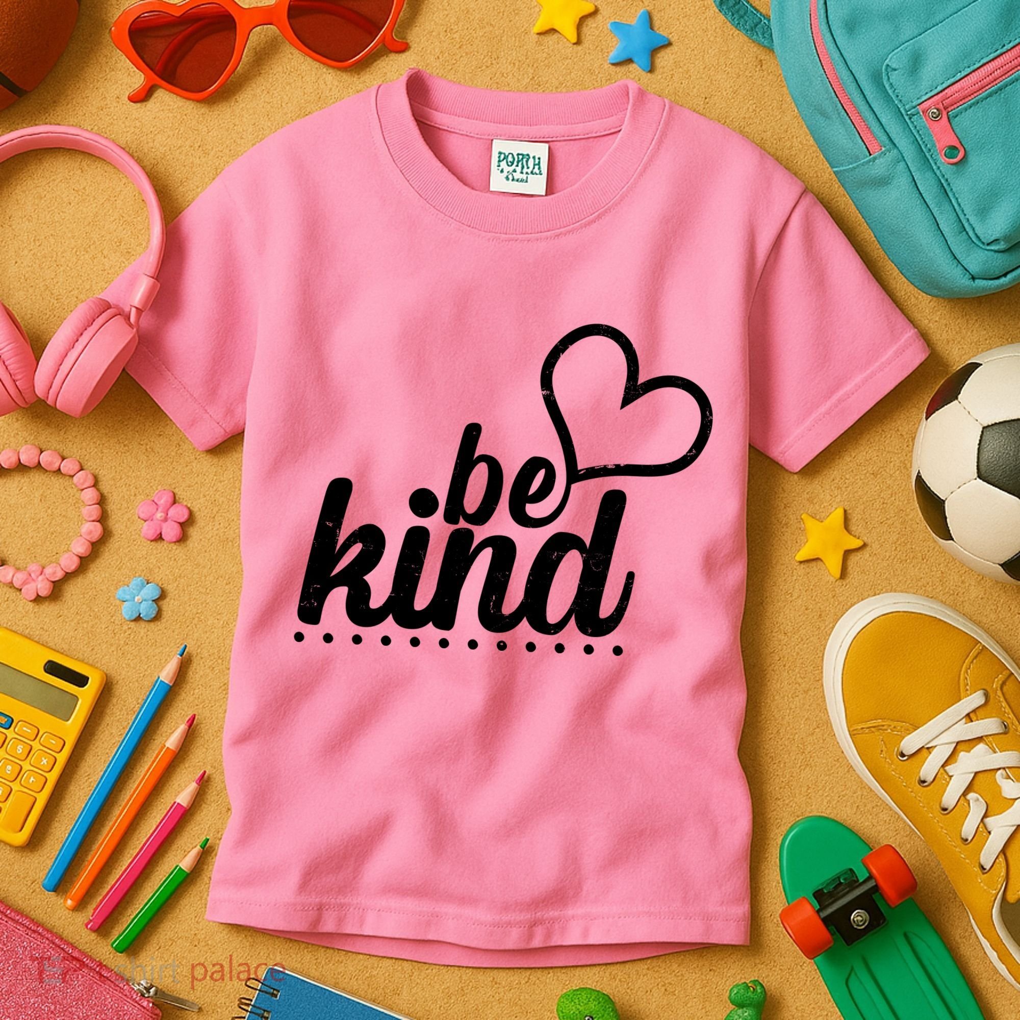Cute Be Kind Kindness Awareness Kids T-Shirt
