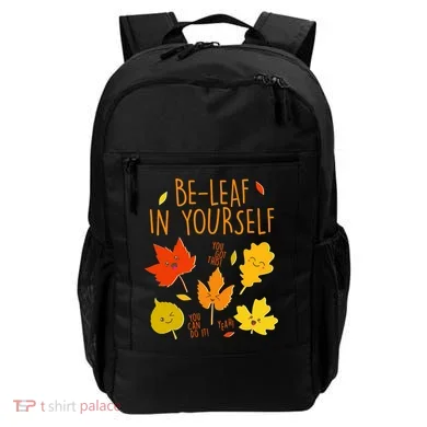 Cute Be-Leaf In Yourself Backpack