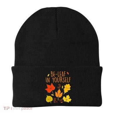 Cute Be-Leaf In Yourself Beanie