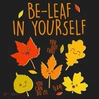 Cute Be-Leaf In Yourself Tumbler thumb 3