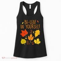 Cute Be-Leaf In Yourself Women's Tank Top thumb 0