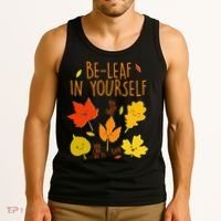 Cute Be-Leaf In Yourself Tank Top thumb 3