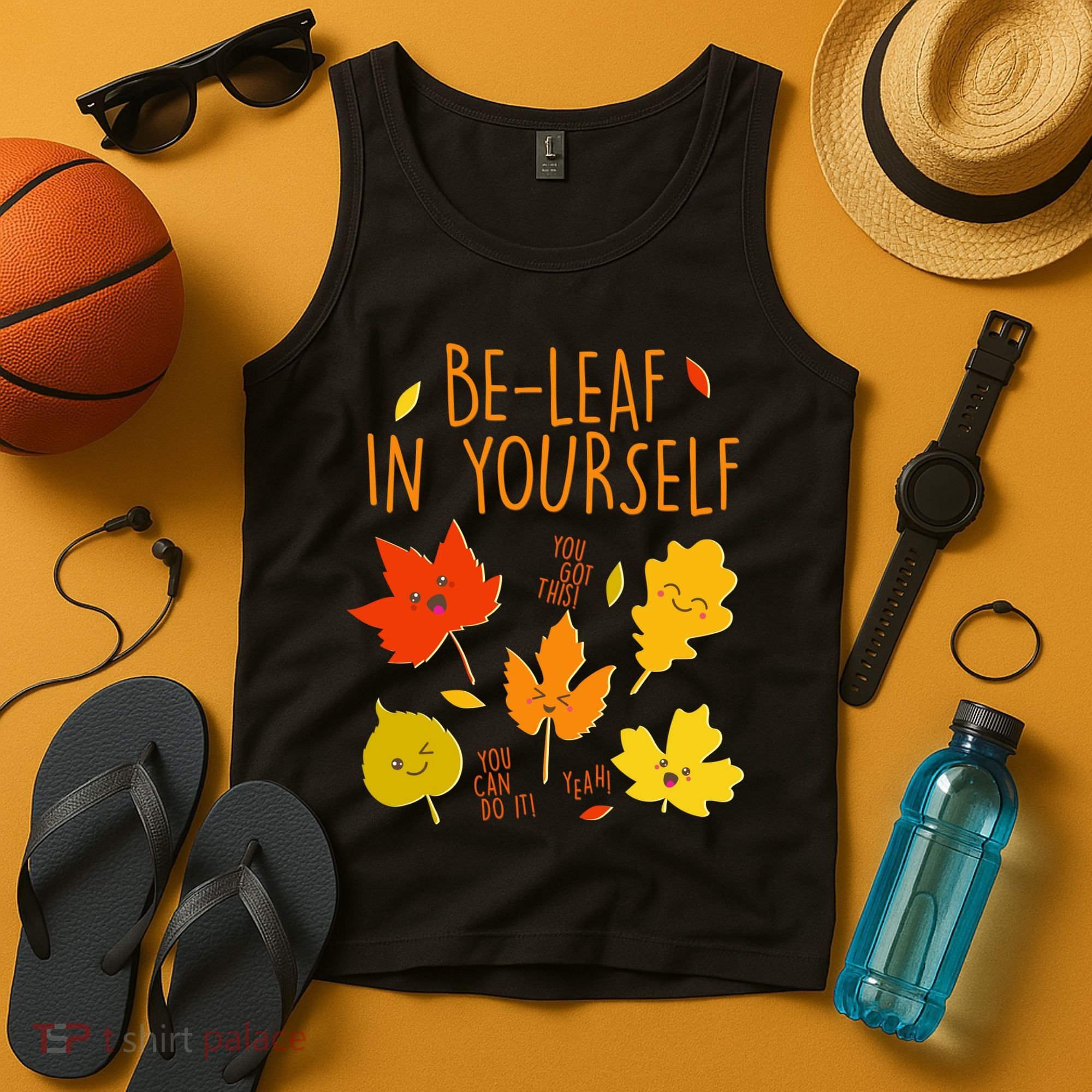 Cute Be-Leaf In Yourself Tank Top