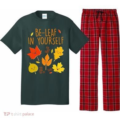 Cute Be-Leaf In Yourself Pajama Set