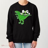 Cute Big Brother T-Rex Dinosaur Women's Sweatshirt thumb 0