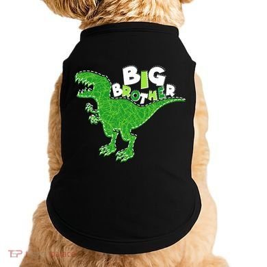 Cute Big Brother T-Rex Dinosaur Doggie Tank