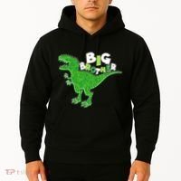 Cute Big Brother T-Rex Dinosaur Hoodie thumb 2