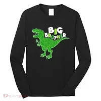 Cute Big Brother T-Rex Dinosaur Long Sleeve Shirt thumb 0