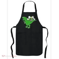 Cute Big Brother T-Rex Dinosaur Apron thumb 0