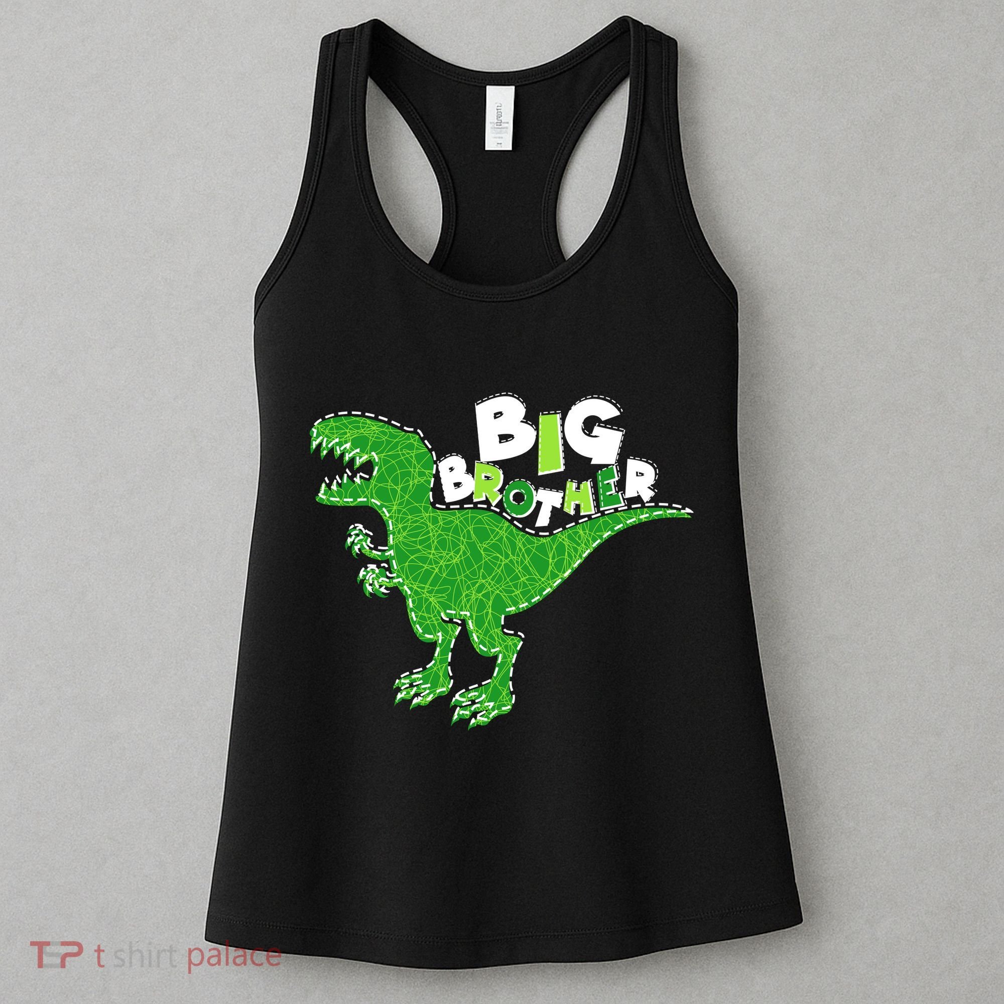 Cute Big Brother T-Rex Dinosaur Women's Tank Top