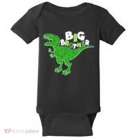 Cute Big Brother T-Rex Dinosaur Baby Bodysuit thumb 0