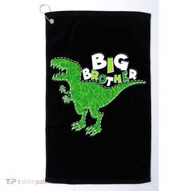 Cute Big Brother T-Rex Dinosaur Golf Towel