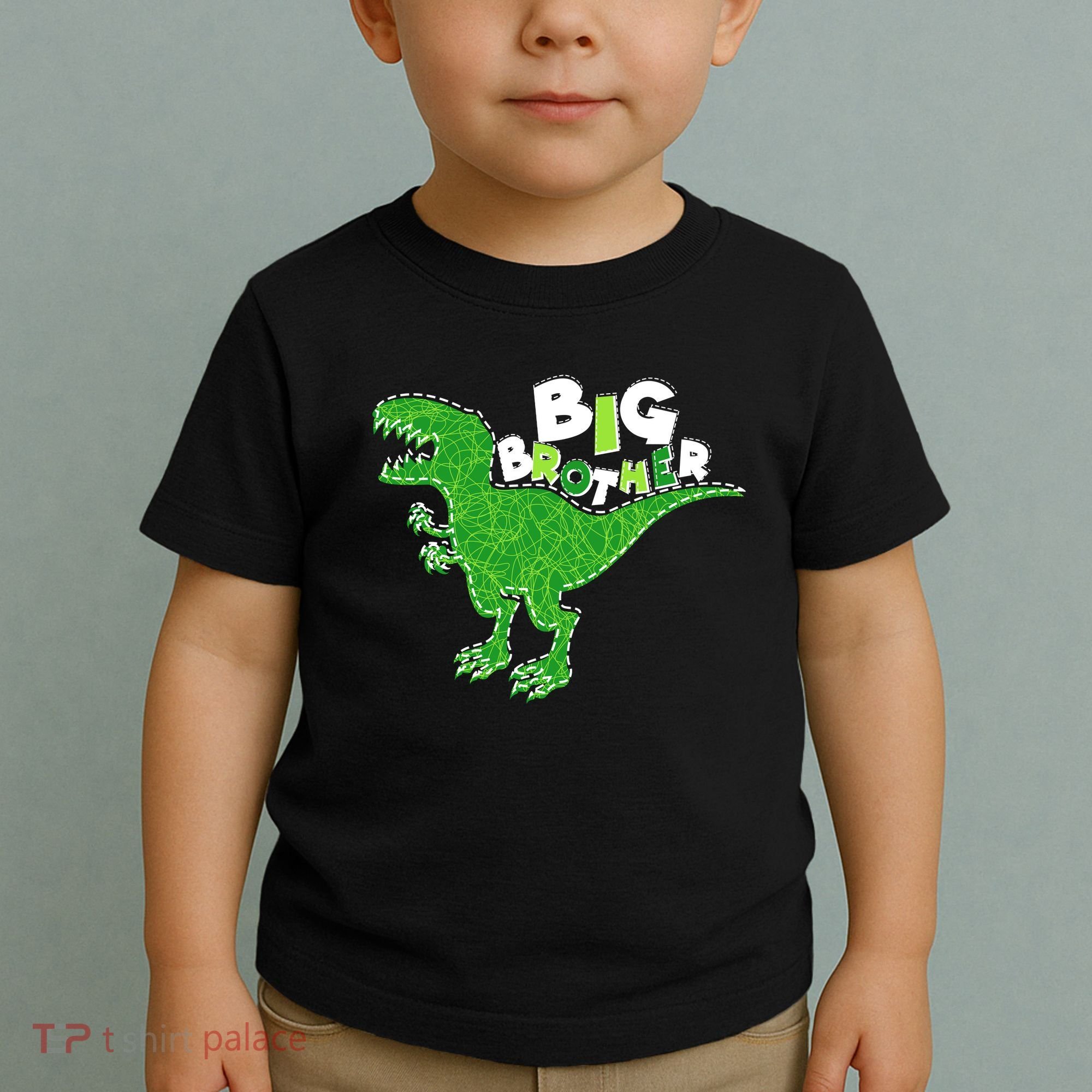 Cute Big Brother T-Rex Dinosaur Toddler T-Shirt