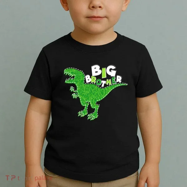 Cute Big Brother T-Rex Dinosaur Toddler T-Shirt