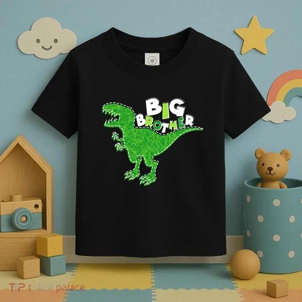 Cute Big Brother T-Rex Dinosaur Toddler T-Shirt