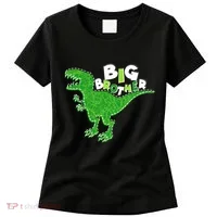 Cute Big Brother T-Rex Dinosaur Women's T-Shirt thumb 0