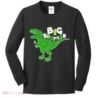 Cute Big Brother T-Rex Dinosaur Kids Long Sleeve Shirt thumb 0
