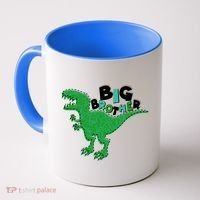 Cute Big Brother T-Rex Dinosaur Coffee Mug thumb 0