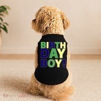 Cute Birthday Boy! Doggie Tank thumb 2