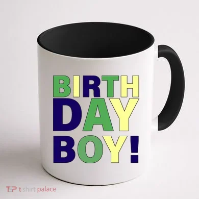 Cute Birthday Boy! Coffee Mug back