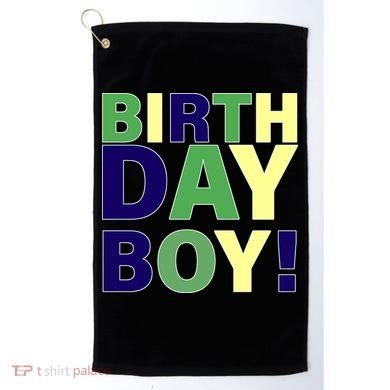 Cute Birthday Boy! Golf Towel