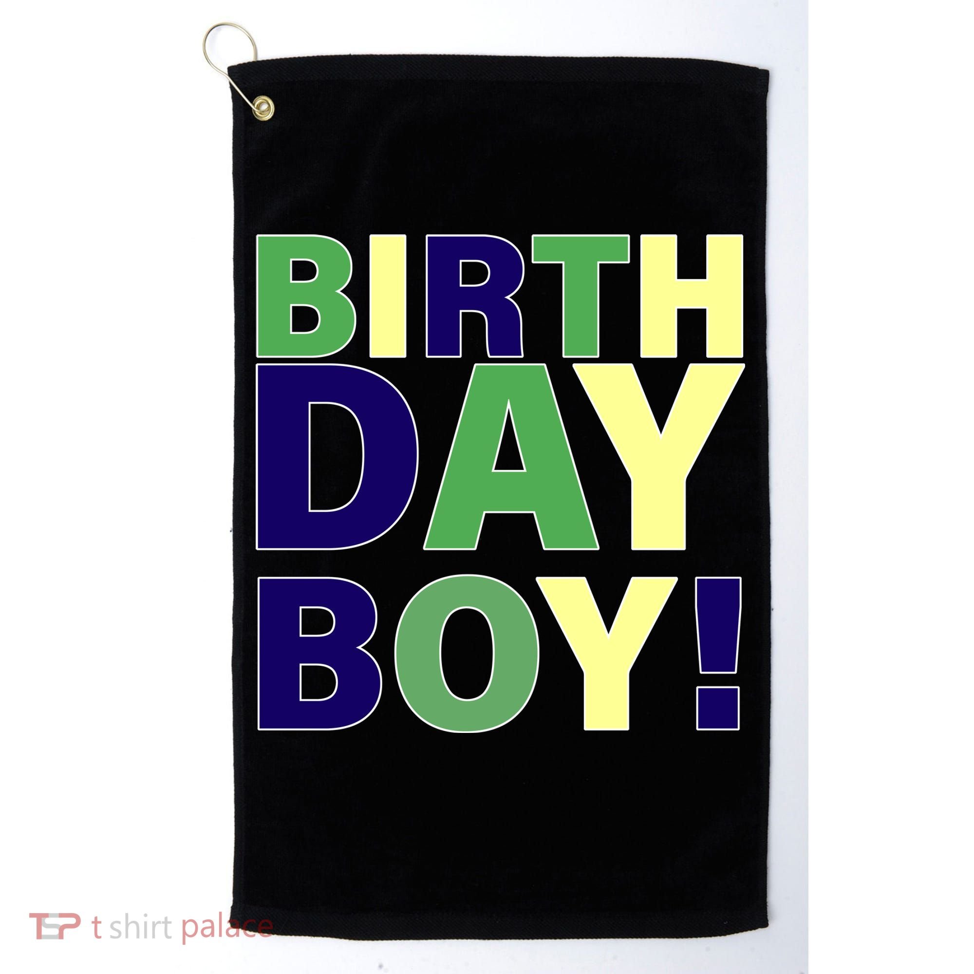 Cute Birthday Boy! Golf Towel