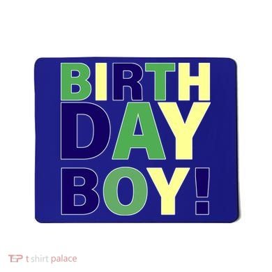 Cute Birthday Boy! Mousepad