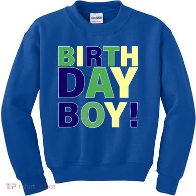 Cute Birthday Boy! Kids Sweatshirt