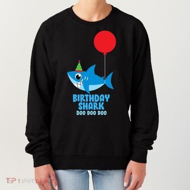 Cute Birthday Shark Doo Doo Doo  Women's Sweatshirt