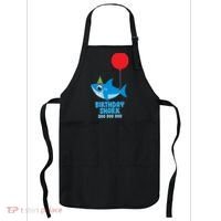 Cute Birthday Shark Doo Doo Doo  Apron thumb 0