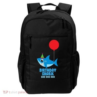 Cute Birthday Shark Doo Doo Doo  Backpack