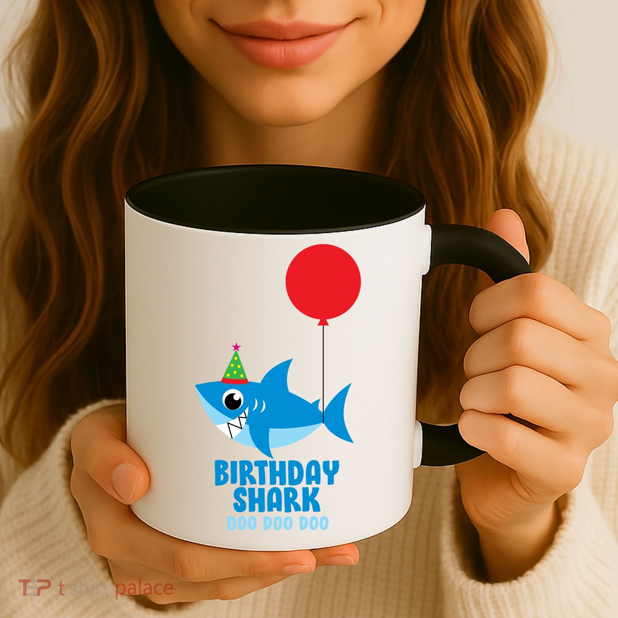 Cute Birthday Shark Doo Doo Doo  Coffee Mug