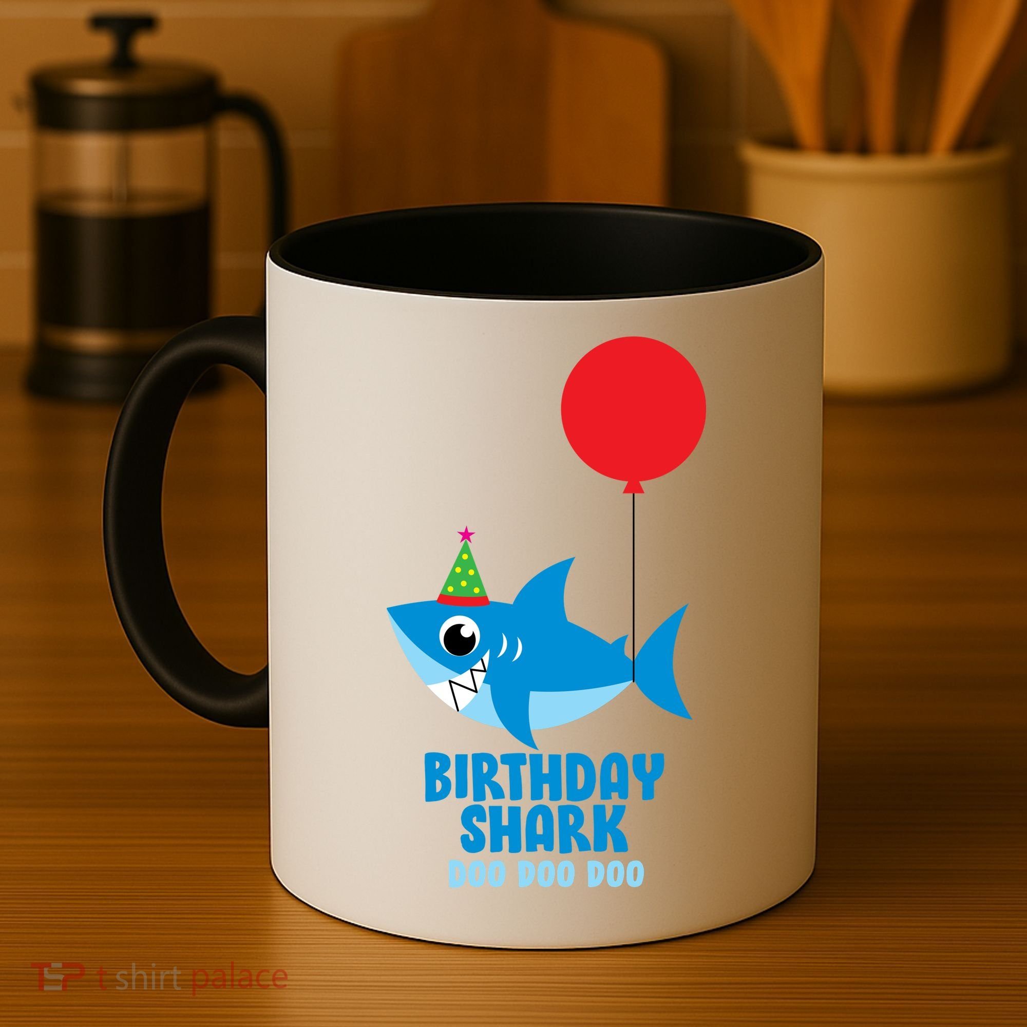 Cute Birthday Shark Doo Doo Doo  Coffee Mug