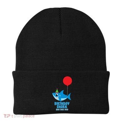 Cute Birthday Shark Doo Doo Doo  Beanie