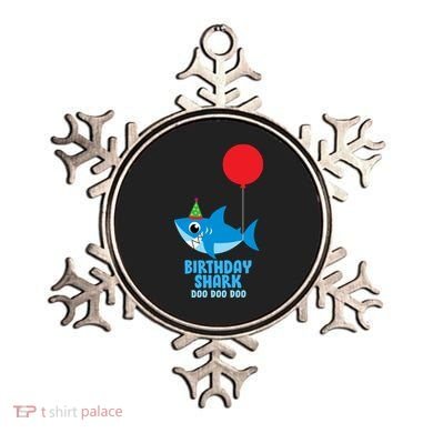 Cute Birthday Shark Doo Doo Doo  Ornament