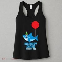 Cute Birthday Shark Doo Doo Doo  Women's Tank Top thumb 3