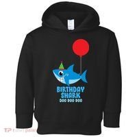 Cute Birthday Shark Doo Doo Doo  Toddler Hoodie thumb 0