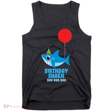Cute Birthday Shark Doo Doo Doo  Tank Top